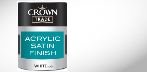 Crown Acrylic Satin Finish